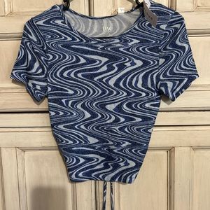 Pacsun cropped short sleeve